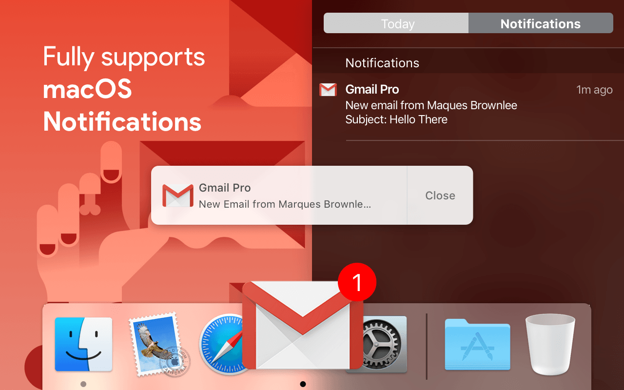 is there gmail for mac?